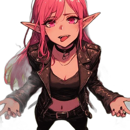 jacket, creature, staff, dragon, concept art, pixel art, fantasy art, anime transparent PNG cut-out