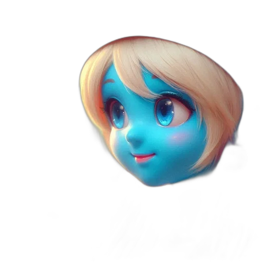 face, mask, staff, robot, 3d render, concept art, photorealistic, fantasy art transparent PNG cut-out