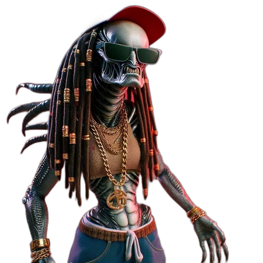 jewelry, mask, concept art, 3d render, photorealistic, cyberpunk, fusion, humanoid transparent PNG cut-out