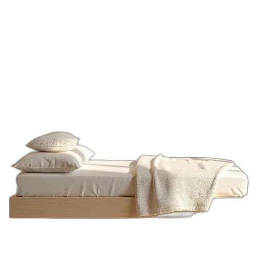 furniture, earth tones, monochrome, cream, colored, facial, treatment, bed transparent PNG cut-out
