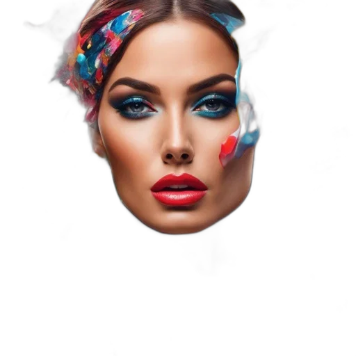 mask, face, jewelry, crown, photorealistic, concept art, 3d render, fantasy art transparent PNG cut-out