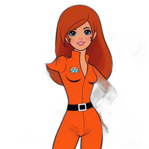 staff, dress, cartoon, concept art, comic book art, anime, outer space, central transparent PNG cut-out
