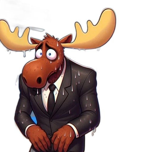 animal, staff, creature, concept art, cartoon, watercolor, 3d render, inside transparent PNG cut-out