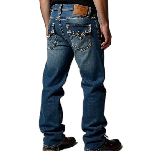 jacket, weapon, staff, 3d render transparent PNG cut-out