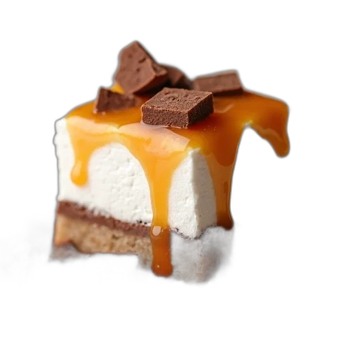food, crown, 3d render, photorealistic, earth tones, close-up, view, dessert transparent PNG cut-out