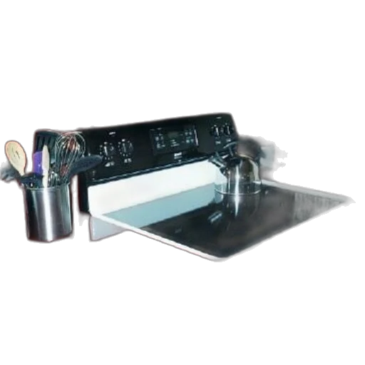 weapon, staff, kitchen, counter, red, granite, countertop, black transparent PNG cut-out
