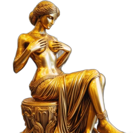 jewelry, furniture, dress, crown, concept art, photorealistic, fantasy art, 3d render transparent PNG cut-out