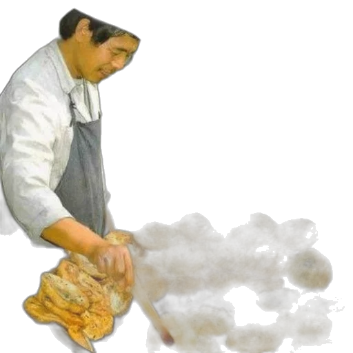 food, staff, photorealistic, oil painting, concept art, 3d render, fog, fire transparent PNG cut-out
