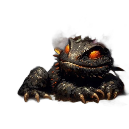 dragon, creature, animal, mask, 3d render, concept art, photorealistic, fantasy art transparent PNG cut-out