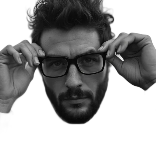 face, mask, staff, hair, photorealistic, cartoon, pencil sketch, 3d render transparent PNG cut-out