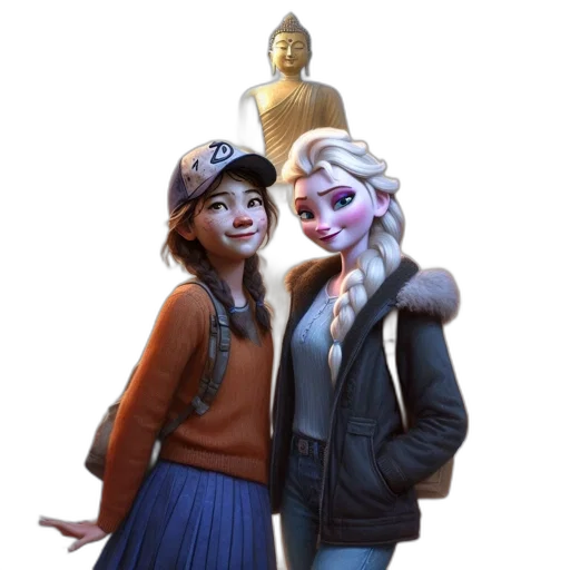 mask, staff, concept art, 3d render transparent PNG cut-out