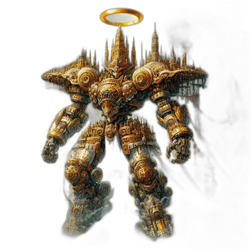robot, weapon, jewelry, sword, concept art, fantasy art, pixel art, 3d render transparent PNG cut-out
