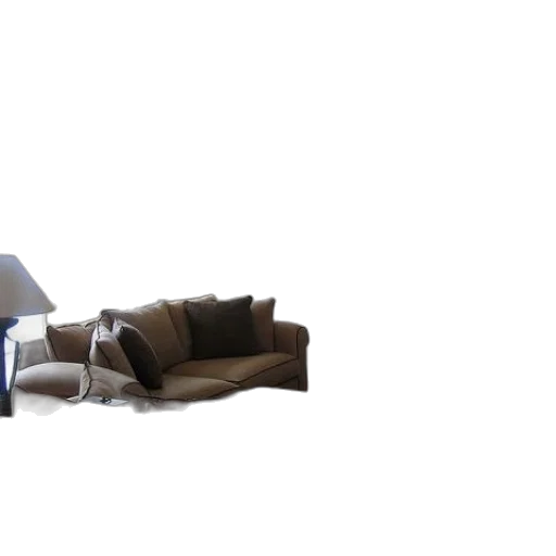 furniture, robot, 3d render, concept art, photorealistic, earth tones, monochrome, cozy transparent PNG cut-out