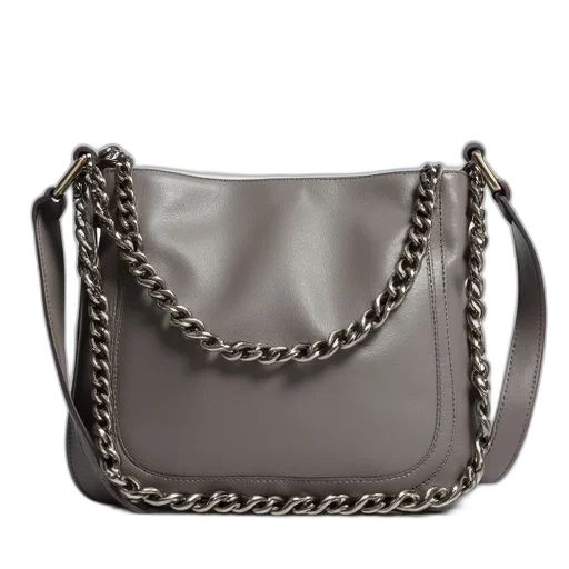 jewelry, monochrome, gray, chloe, leather, cross, body, bag transparent PNG cut-out