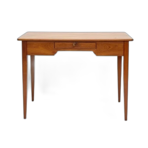 furniture, wooden, table, smooth, surface, drawer, left, side transparent PNG cut-out