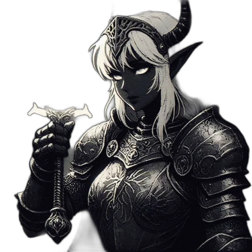 dragon, staff, weapon, sword, fantasy art, concept art, pixel art, comic book art transparent PNG cut-out
