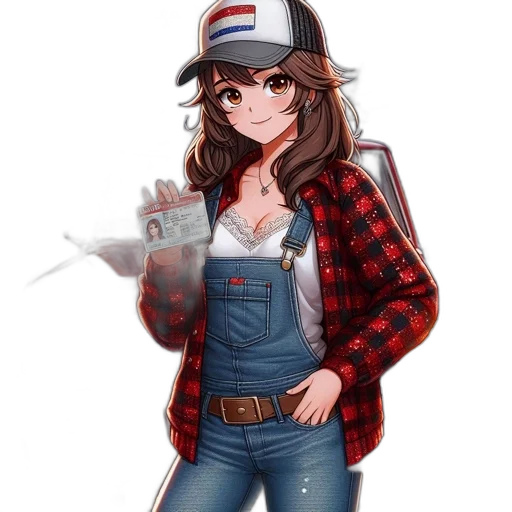 jacket, hat, robot, weapon, pixel art, anime, cartoon, concept art transparent PNG cut-out