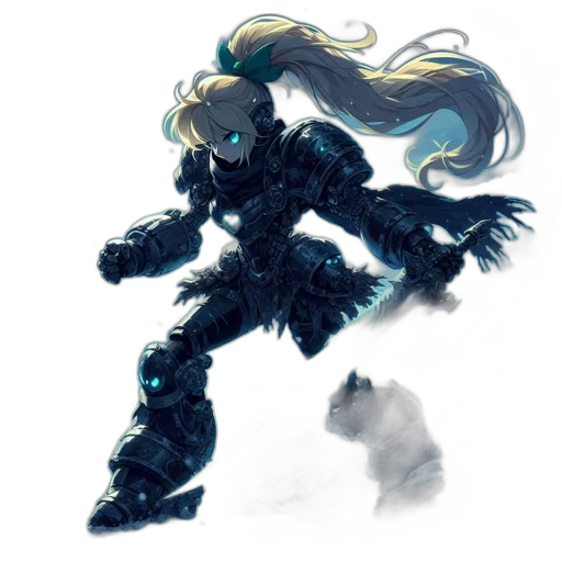 robot, weapon, sword, dragon, concept art, fantasy art, pixel art, anime transparent PNG cut-out