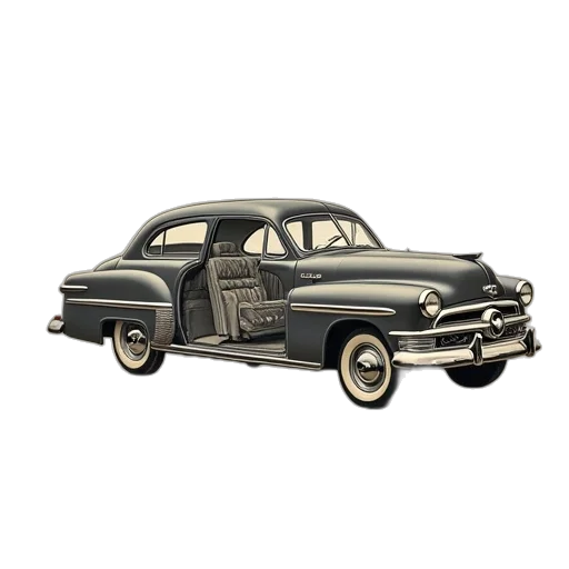 car, photorealistic, 3d render, concept art transparent PNG cut-out