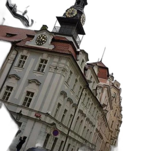 building, umbrella, staff, photorealistic, 3d render, concept art, city street, picturesque transparent PNG cut-out