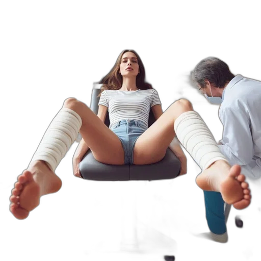 furniture, shoes, robot, concept art, medical, office, young, woman transparent PNG cut-out