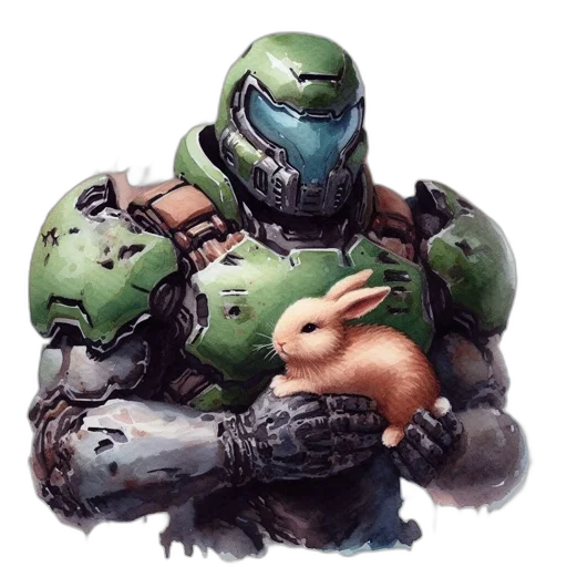 robot, weapon, animal, creature, concept art, pixel art, fantasy art, comic book art transparent PNG cut-out