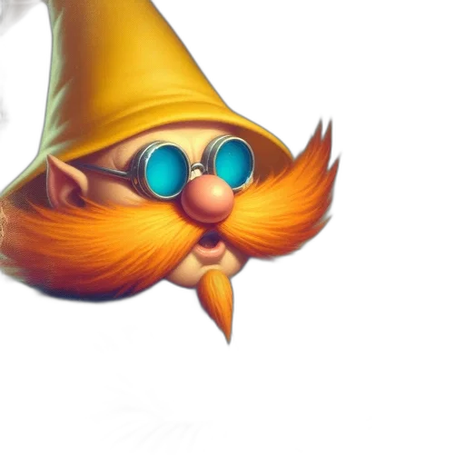 hat, staff, mask, crown, concept art, 3d render, fantasy art, photorealistic transparent PNG cut-out