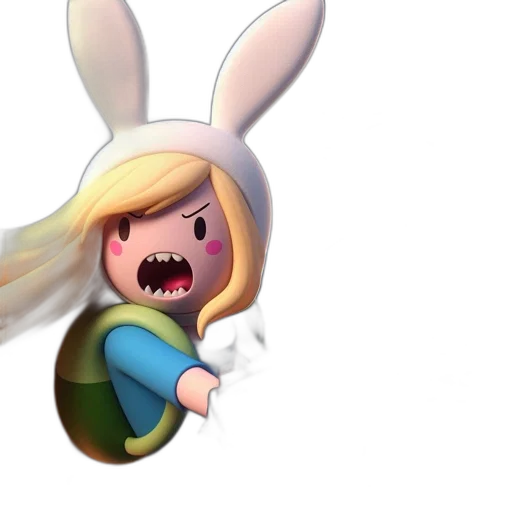 pixel art, concept art, 3d render, fantasy art, determined, female, character, blonde transparent PNG cut-out