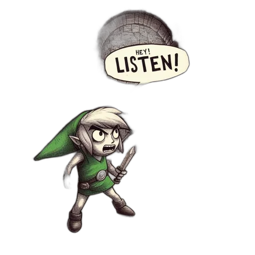 hat, staff, pixel art, concept art, fantasy art, green, stone-walled, corridor transparent PNG cut-out