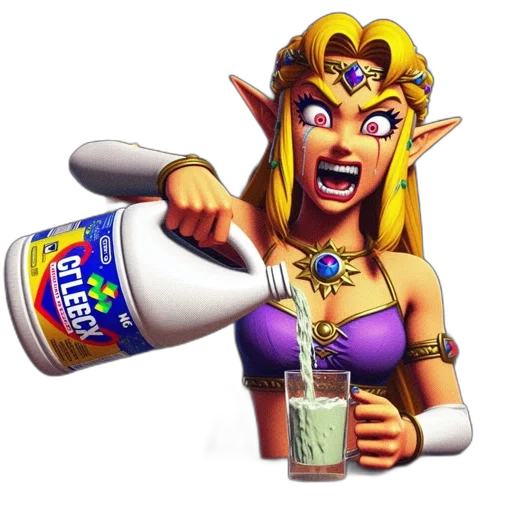 food, bottle, weapon, dress, pixel art, vaporwave, 3d render, concept art transparent PNG cut-out