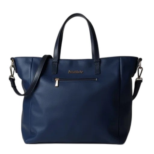 blue, modern, day, bag, navy transparent PNG cut-out