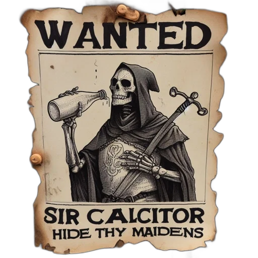 jacket, mask, staff, concept art, poster, announces, wanted, featuring transparent PNG cut-out