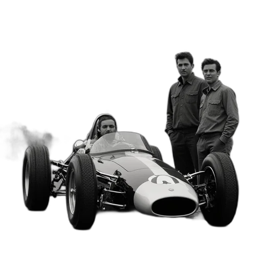 car, two, men, standing transparent PNG cut-out