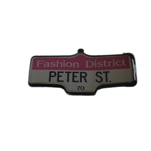 3d render, street, sign, peter, fashion, district, new, york transparent PNG cut-out