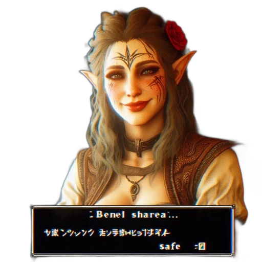 staff, face, mask, fantasy art, pixel art, concept art, anime, elven transparent PNG cut-out
