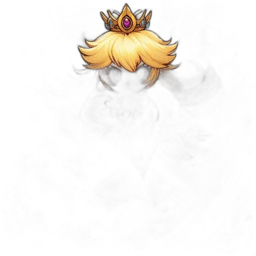 crown, mask, staff, face, concept art, pixel art, fantasy art, watercolor transparent PNG cut-out