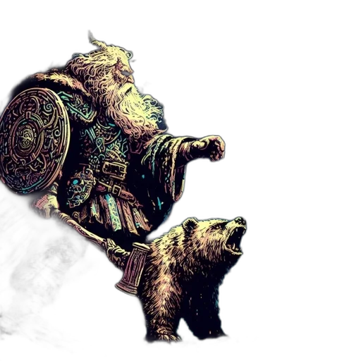 animal, creature, fantasy art, concept art, pixel art, comic book art, green, magical transparent PNG cut-out