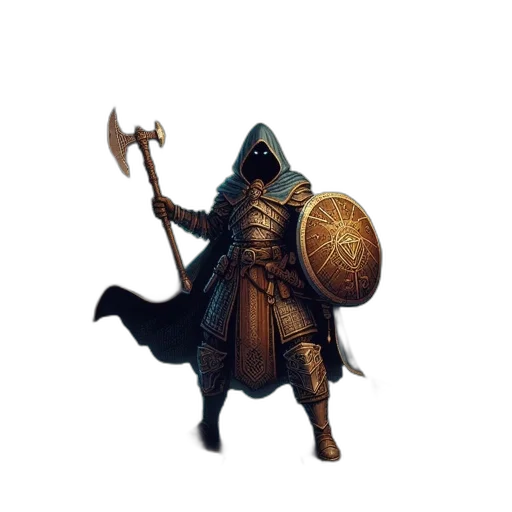 sword, weapon, staff, mask, fantasy art, concept art, pixel art, comic book art transparent PNG cut-out