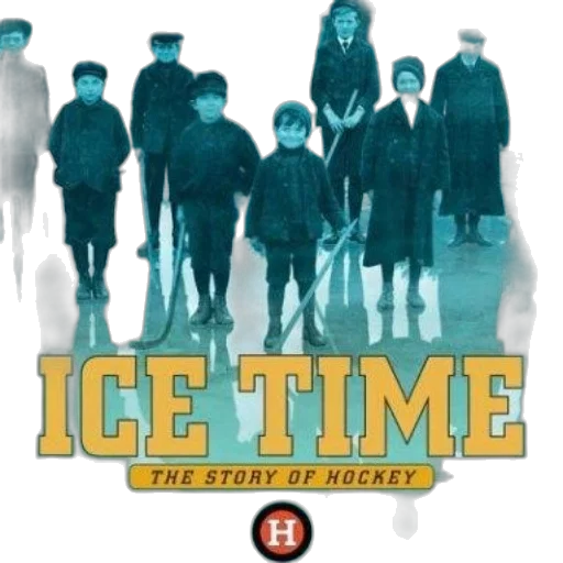concept art, ice, time, story, hockey, book, cover, vintage transparent PNG cut-out