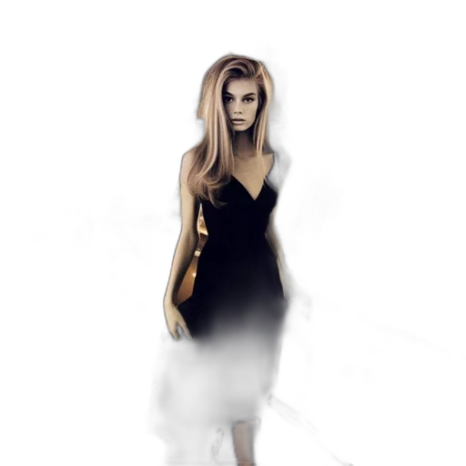 dress, mask, creature, fantasy art, photorealistic, concept art, cartoon, fog transparent PNG cut-out