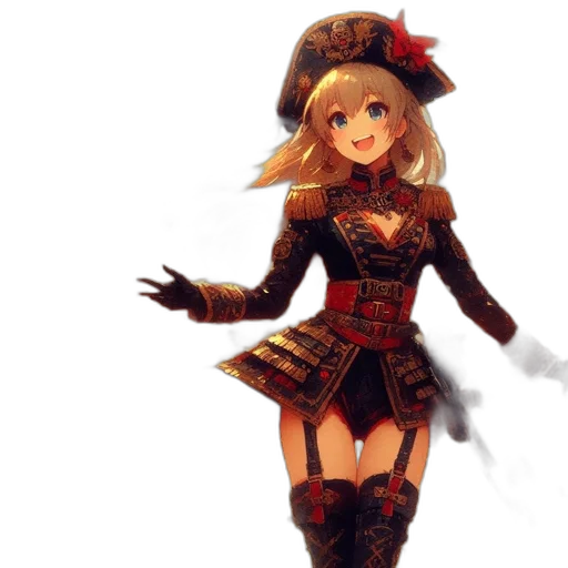 dress, staff, hat, weapon, fantasy art, concept art, anime, pixel art transparent PNG cut-out