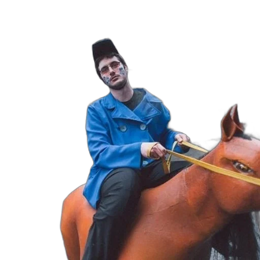 staff, jacket, hat, animal, photorealistic, concept art, vaporwave, 3d render transparent PNG cut-out