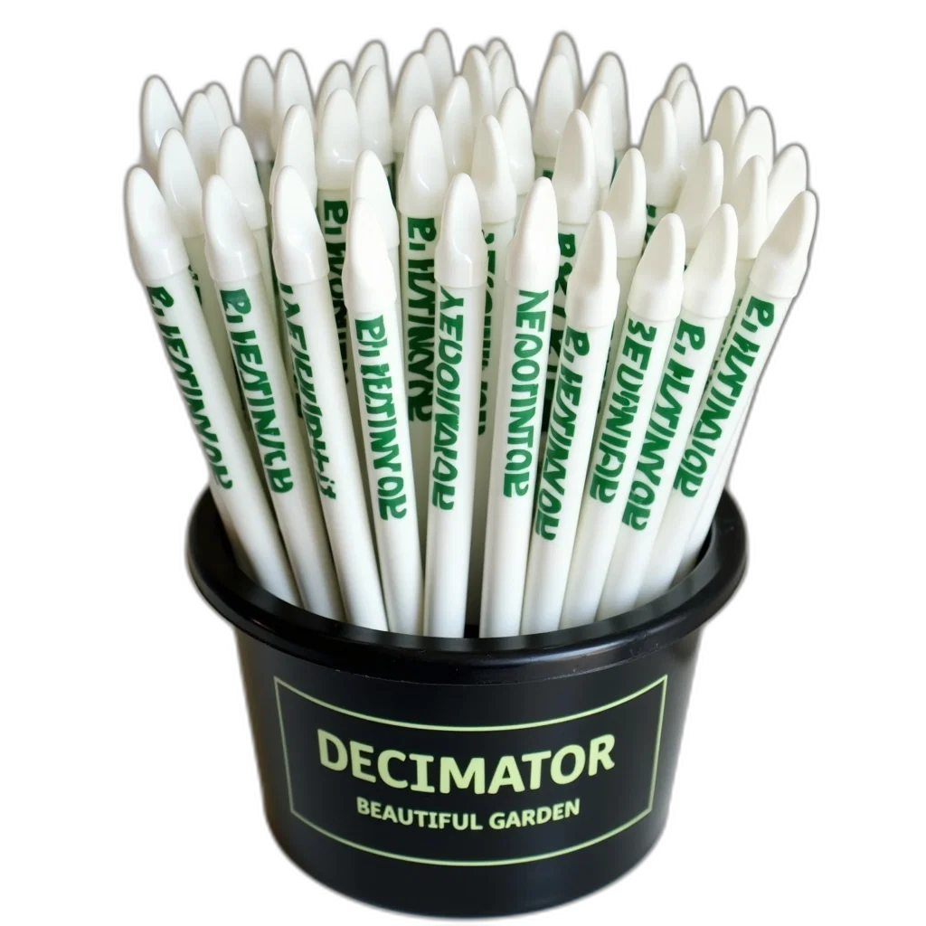 weapon, staff, green, pack, white, plastic, garden, stakes transparent PNG cut-out