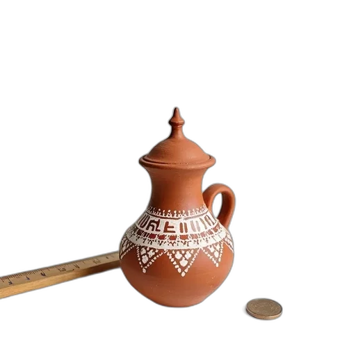 jewelry, weapon, bottle, food, 3d render, photorealistic, clay, vase transparent PNG cut-out