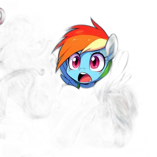 concept art, fantasy art, cartoon, pixel art, fire, outer space, fog, animated transparent PNG cut-out