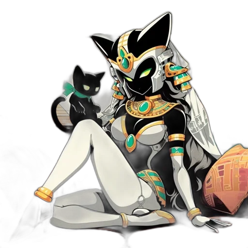 mask, robot, jewelry, concept art, pixel art, fantasy art, anime, monochrome transparent PNG cut-out