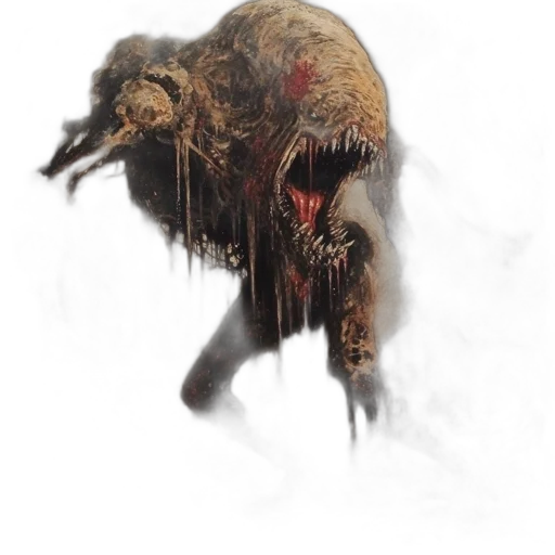 creature, animal, face, mask, concept art, fantasy art, photorealistic, pixel art transparent PNG cut-out