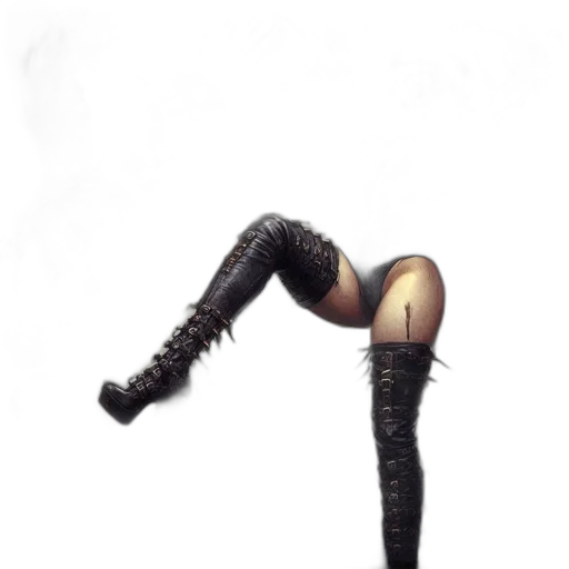 staff, shoes, weapon, mask transparent PNG cut-out