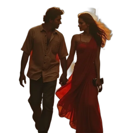 dress, photorealistic, concept art, oil painting, 3d render, city street, forest, beach transparent PNG cut-out