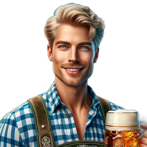 face, bottle, photorealistic, fantasy art, cartoon, oil painting, man, blonde transparent PNG cut-out